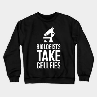 Biology humor lab science funny Crewneck Sweatshirt